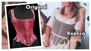 Making 18th Century Stays by HAND  Historical Corsets [upl. by Ramaj]