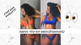 ZAFUL Bikini tryon Haul Under 20français [upl. by Esinad]