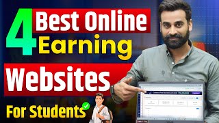 Best 4 Highly Trusted Online Earning Websites For Students In India 2024 [upl. by Randy]