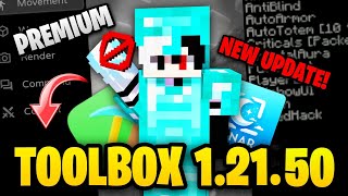 UPDATE Toolbox 12150 Premium Apk  Toolbox for minecraft pe 12150  New Hacked Client For Mcpe [upl. by Enovad]