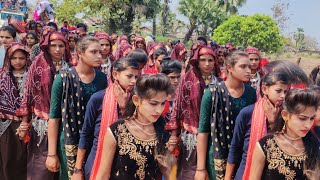 adivasi barati dance video full 2023  adivasi doliya madal dance video full 2023 [upl. by Annayk]