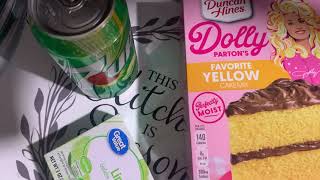 Baking Vlog 7 UP CAKE with Duncan Hines Yellow box cake mix recipe [upl. by Blanca751]