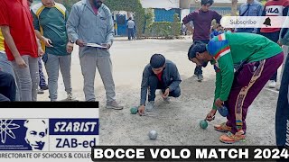 Bocce Volo Match Szabist IMC MPK Sports Week Start 2024 Day 01 [upl. by Tarrah]