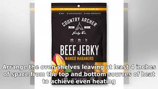 Mango Habanero Beef Jerky Recipe [upl. by Marentic]