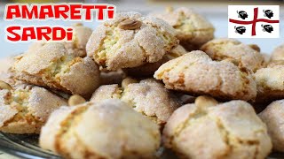 AMARETTI SARDI RICETTA CLASSICA SARDA  Il sapore della tradizione sarda [upl. by Gaither821]