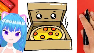 Folgen Sie den Bewegungen dieses Künstlers und lernen Sie wie man eine Kawaii Pizza in ihrer Verpa [upl. by Pasho254]