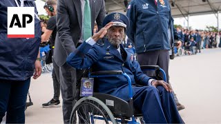 Emotional highlights during DDays 80th anniversary in Normandy [upl. by Inor]