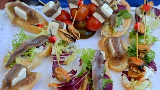 4 Pinchos y Montaditos fríos fáciles y rápidos [upl. by Prentiss]