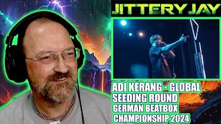 Adi Kerang  Global Seeding Round  German Beatbox Championship 2024  Reaction [upl. by Eilyr992]