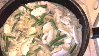 CREAMY HERBED CHICKEN AND MUSHROOMS WITH RICE [upl. by Averi]