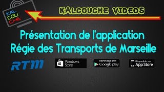 Présentation de lapplication RTM Marseille [upl. by Okimuk]