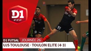 J26  UJS Toulouse  Toulon Elite 43 le résumé [upl. by Aidil563]