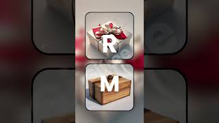 Choose R vs M gift box challenge giftunbox giftbox gift gifting selfgifting giftgiftchest [upl. by Andromede]