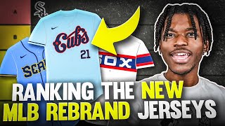 Ranking The quotNEWquot MLB Rebrand Jerseys [upl. by Engis]