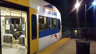 NJ Transit River Line Trains at Bordentown [upl. by Supat183]