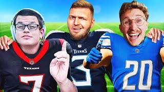 I Put YouTubers in the NFL [upl. by Gorlin]