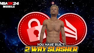 NBA 2K24 ARCADE EDITION BEST 2 WAY SLASHER BUILD CREATION 97 STEAL [upl. by Cox84]