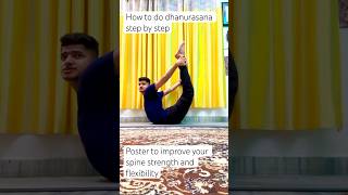 How to improve spine flexibility and strength with yoga  yoga for spine health ytshort video yt [upl. by Noyad]