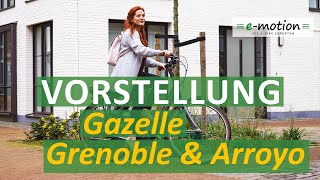 Gazelle Arroyo und Grenoble  2020  Rücktritt amp Freilauf eBikes [upl. by Adda]