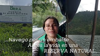 Navego en un embalse  vlog 21 [upl. by Channing]