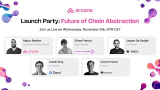 Launch Party The Future of Chain Abstraction [upl. by Atteniuq]