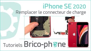 iPhone SE 2020  comment changer le connecteur de charge [upl. by Zoellick]