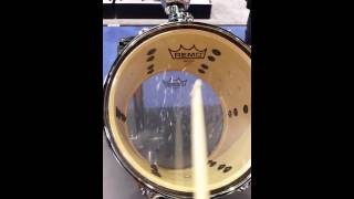 Remo Drum Heads  Namm 2016 [upl. by Ecirtnom358]