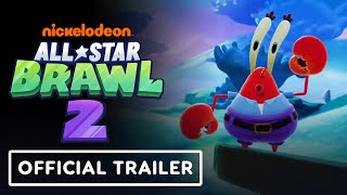 Nickelodeon AllStar Brawl 2  Official Mr Krabs Reveal Trailer [upl. by Annmaria]