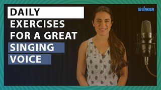 Daily Exercises for Great Singing  30 Day Singer [upl. by Erika]