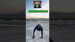 Shoulders push ups sport love life healthy flypシ fitness fit gym [upl. by Susanne]