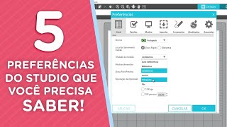 5 PREFERÊNCIAS DO STUDIO QUE VOCÊ PRECISA SABER [upl. by Ettenna]