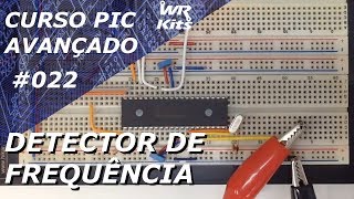 DETECTOR DE FREQUÊNCIA  Curso de PIC Avançado 022 [upl. by Adala326]