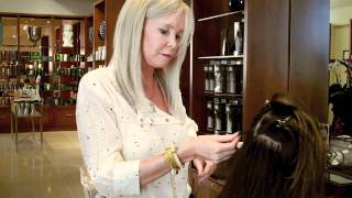 Hair Extensions for Thin Hair with Amanda Shuttleworth at the Argyle Salon [upl. by Feucht]