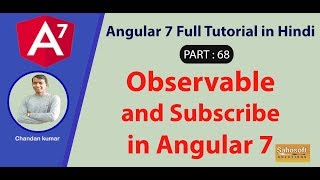 Observable and Subscribe in Angular 7  Part 68 Angular 7 Full Tutorial in Hindi [upl. by Brag]