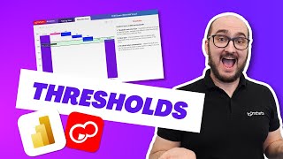 Add Thresholds To Power BI Waterfall Charts Drill Down Waterfall PRO  Part 8 [upl. by Furey]
