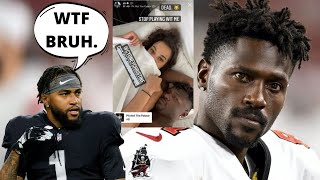 Antonio Brown HITS NEW LOW with Desean Jacksons EX GF Former Buccaneers WR is OFF THE RAILS [upl. by Enomed]