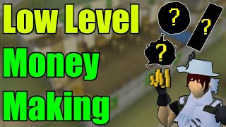 These Low Level Money Makers are AMAZING for New Accounts  OSRS Early Game Money Making Guide [upl. by Ap]