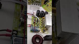 Building a 3 KVA Inverter Circuit Copper Coil Power Supply LCD Display and IGBT Setup [upl. by Etteyniv]