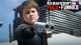 Red Dead Redemption 2  Fails amp Funnies 362 [upl. by Ellicul335]