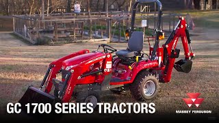 MF GC 1700 SubCompact Tractors  Overview [upl. by Nolahc]