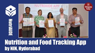 NutriAIDE NIN Hyderabad launches a nutrition and food tracking app  Nutrition Apps [upl. by Hudgens]