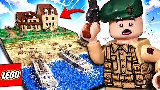 I built a 100 HISTORICALLY ACCURATE Lego DDay Moc [upl. by Neilla]