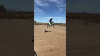 ￼30 foot long jump ￼jump dirtking dirtbike motocrosss fyp automobile dirtroad [upl. by Nyvets]