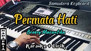 Permata Hati  Broery Marantika  Karaoke  NADA PRIA [upl. by Les]