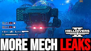 More LEAKED Mech Gameplay in Helldivers 2 [upl. by Lean120]