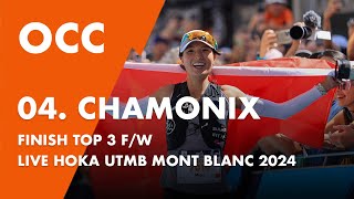 🟧 OCC I Womens  Femmes TOP 3  HOKA UTMB MontBlanc 2024 [upl. by Nashom729]