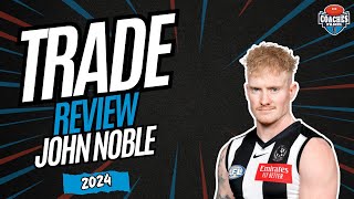 Rebounding Runner Added to The Gold Coast Suns  John Noble AFL Trade Review [upl. by Ahsinik]