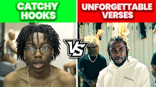 CATCHY RAP HOOKS vs UNFORGETTABLE VERSES [upl. by Eimrots]