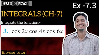 Q3  Integrate cos 2x cos 4x cos 6x  Integrate cos 2x into cos 4x into cos 6x [upl. by Som912]