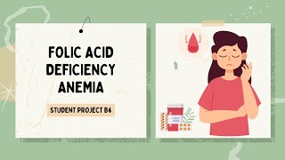 SGD B4SPFolic Acid Deficiency Anemia [upl. by Ayhdiv96]